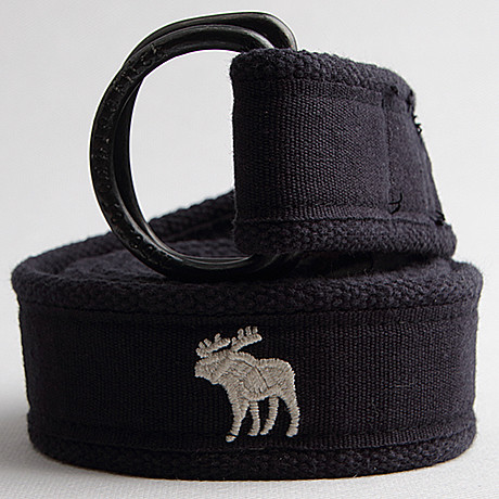 Férfi alkalmi öv színes hímzéssel