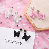 Cercei casual dama in trei culori