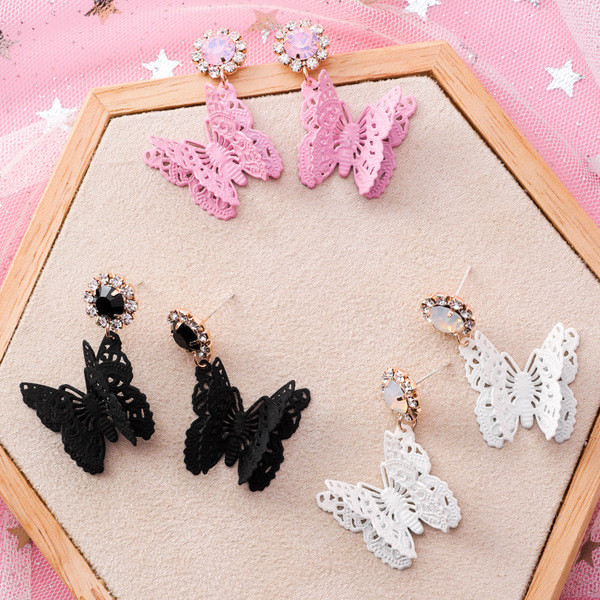 Cercei casual dama in trei culori