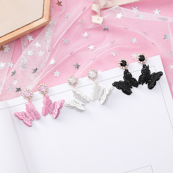 Cercei casual dama in trei culori