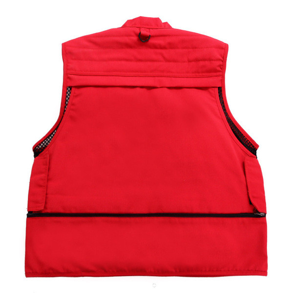 Γιλέκο με πολλές τσέπες σε τρία χρώματα κατάλληλο για ψάρεμα