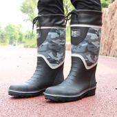 Horgászatra alkalmas vízálló férfi csizma két színben