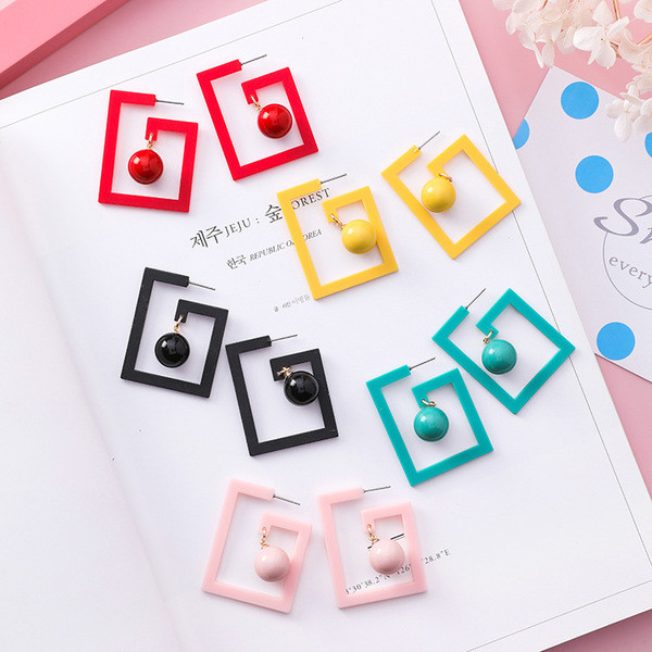 Alkalmi női fülbevaló több árnyalatban