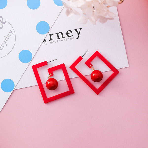 Alkalmi női fülbevaló több árnyalatban