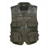 Karcsú férfi mellény két színben horgászatra is alkalmas