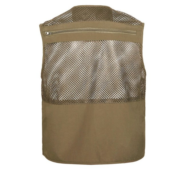 Karcsú férfi mellény két színben horgászatra is alkalmas