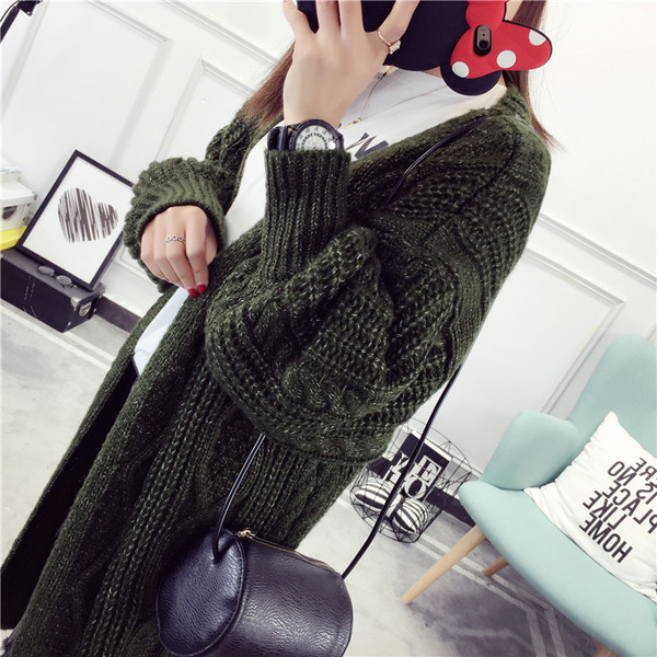 Дамска жилетка широк модел с ръкав тип фенер в три цвята