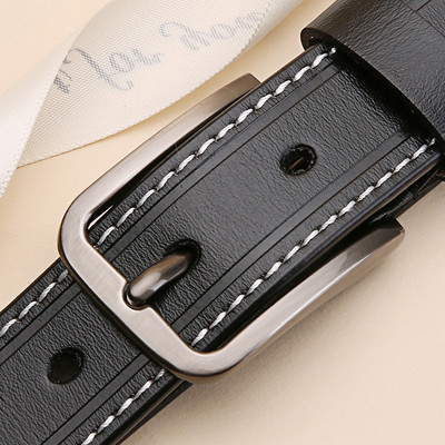 Мъжки ретро кожен колан в няколко цвята