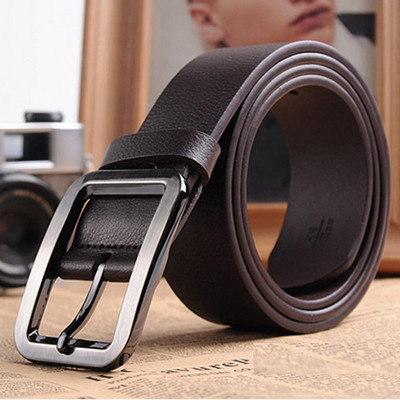 Модерен мъжки колан от еко кожа в четири цвята