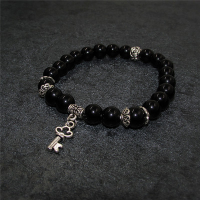 Мъжка гривна с висулка ключ