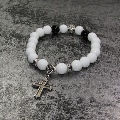 Мъжка гривна в два различни цвята