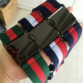 Elasztikus férfi modern öv különböző színekben