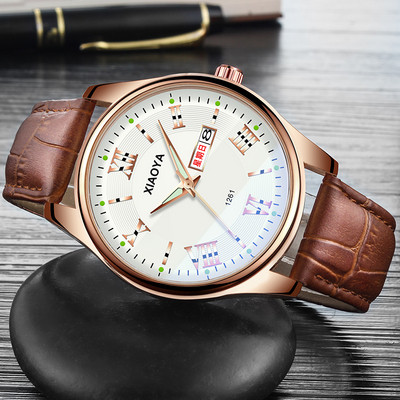 Ceas de bărbați elegant în trei culori