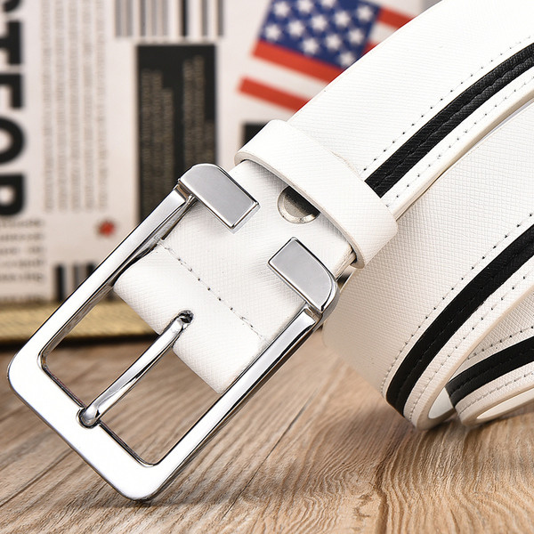 Cureaua moderna din piele pentru barbati in trei culori