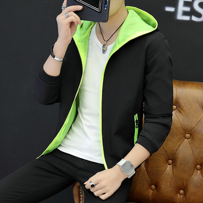 Мъжко ежедневно яке с качулка в няколко цвята