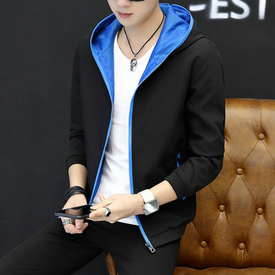 Мъжко ежедневно яке с качулка в няколко цвята