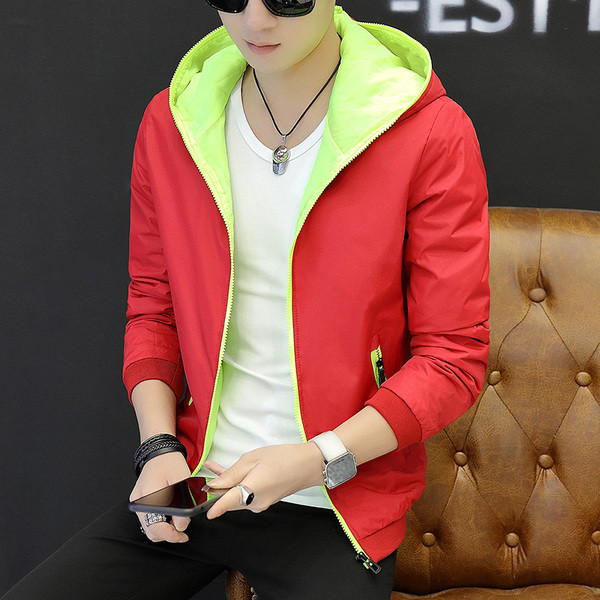 Мъжко ежедневно яке с качулка в няколко цвята