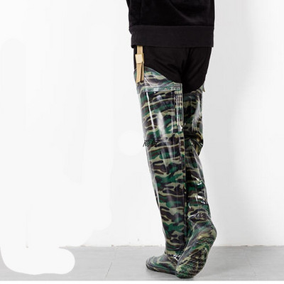 Horgászatra alkalmas magas férfi gumicsizma többféle színben