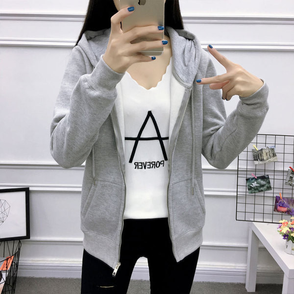 Εντυπωσιακό καθημερινό γυναικείο  φούτερ με κουκούλα σε διάφορα χρώματα