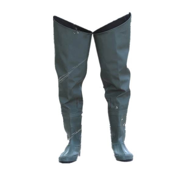 Мъжки гумени  ботуши модел - над  коляното водоустойчиви подходящи за риболов