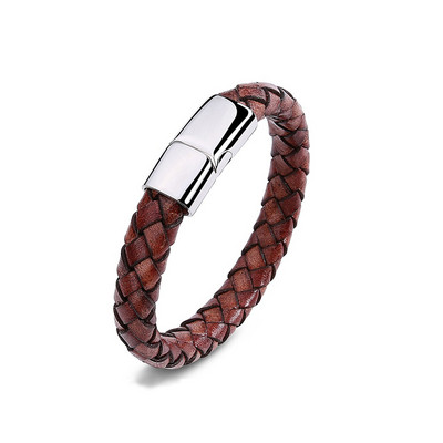 Мъжка кожена гривна