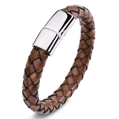 Мъжка кожена гривна