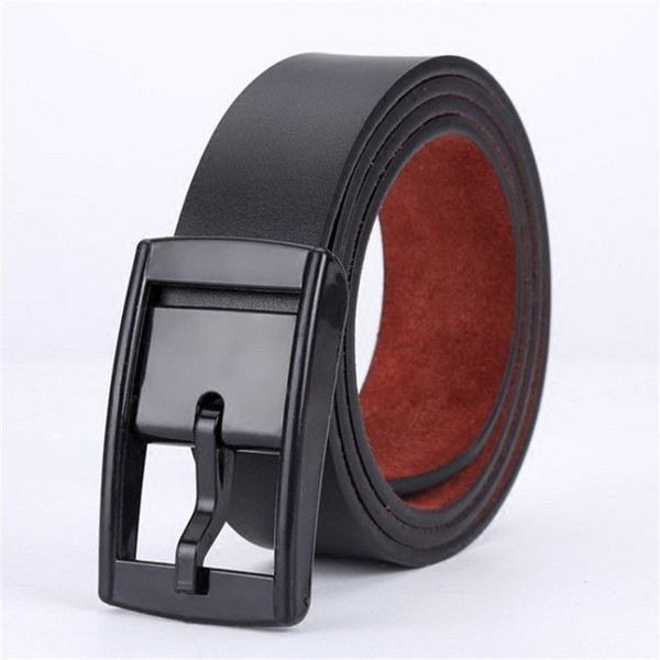 Cureaua moderna de barbati neagra din piele artificiala