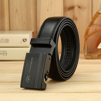 Modern férfi öv fekete színben - négy modell