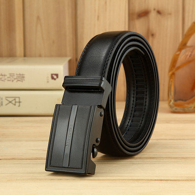 Modern férfi öv fekete színben - négy modell