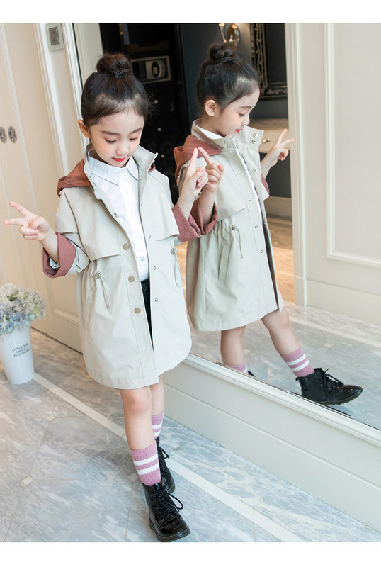 Őszi hosszú kabát mindennapi használatra