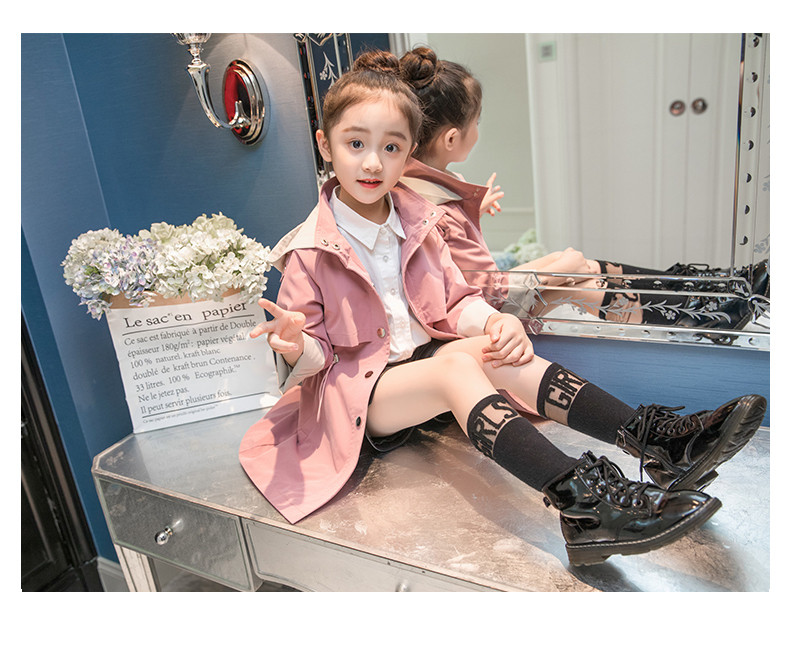 Őszi hosszú kabát mindennapi használatra