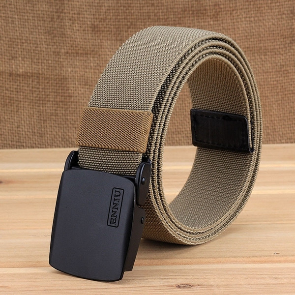 Elasztikus férfi öv csattal három színben