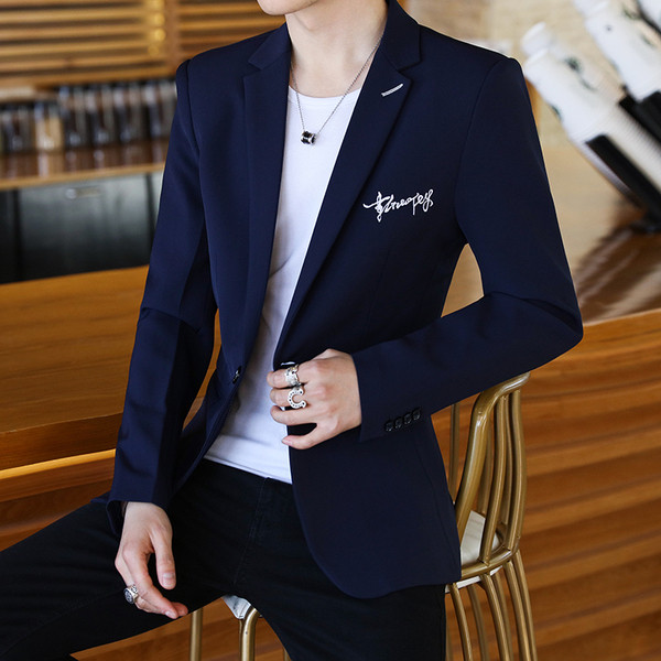 Κομψό ανδρικό σακάκι σε διάφορα μοντέλα με κεντήματα