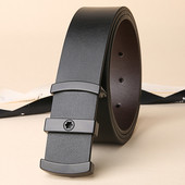 Cureaua barbateasca eleganta cu catarama in doua culori