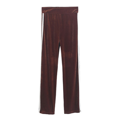 Ежедневен дамски панталон от плюш висока талия в няколко цвята