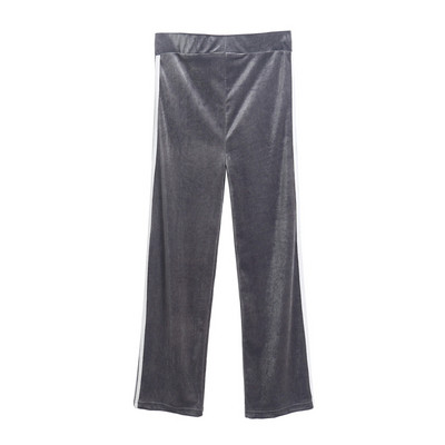 Ежедневен дамски панталон от плюш висока талия в няколко цвята