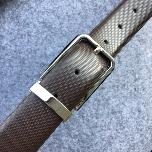 Cureaua casual de barbati subtire din piele artificiala in doua culori