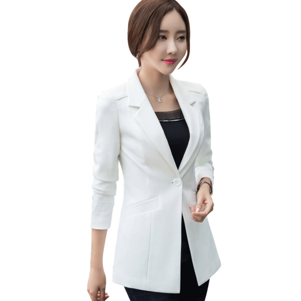 Stílusos női kabát több színben, utánzatzsebekkel