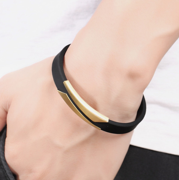 Brățară bărbătească în două culori diferite