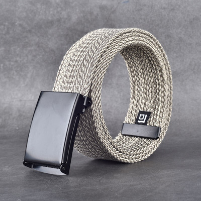 Elegáns férfi öv ezüst színben