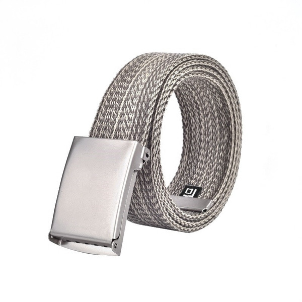 Elegáns férfi öv ezüst színben