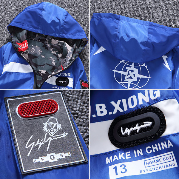 Детско двулицево яке подходящо за ежедневието в три цвята