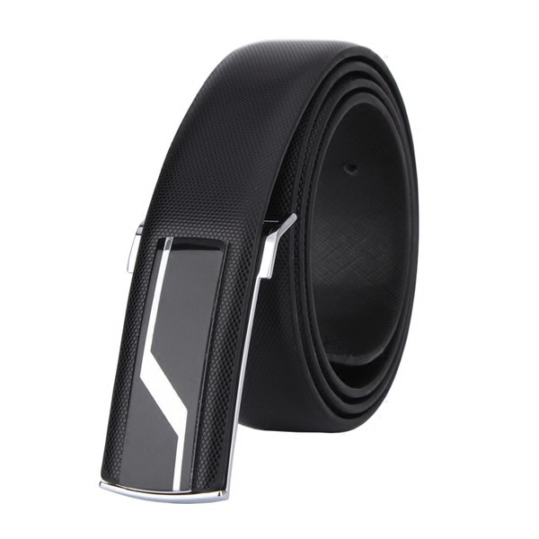 Cureaua eleganta subtire pentru barbati in alb si negru