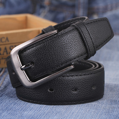 Daily men`s belt made of faux leather - several models