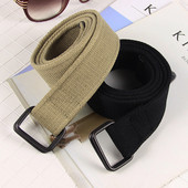 Cureaua barbati casual din material textil in trei culori