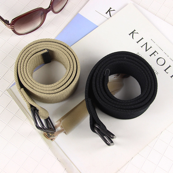 Cureaua barbati casual din material textil in trei culori