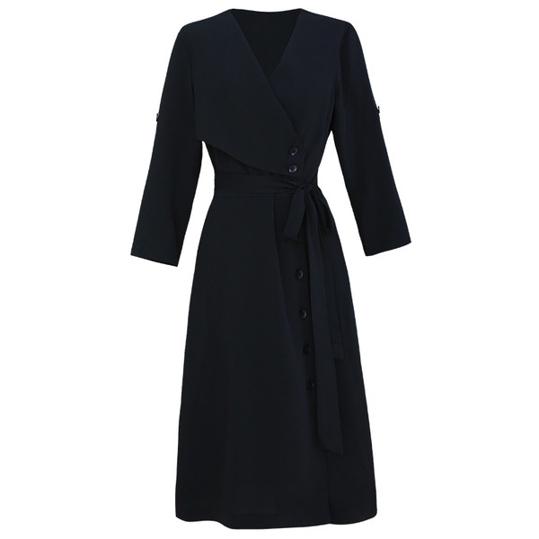 Елегантно дамско палто в два цвята