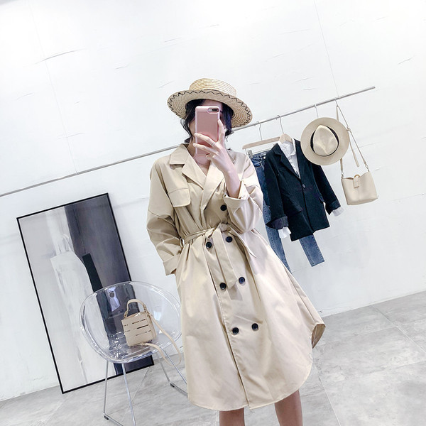 Стилно дамско дълго палто в три цвята