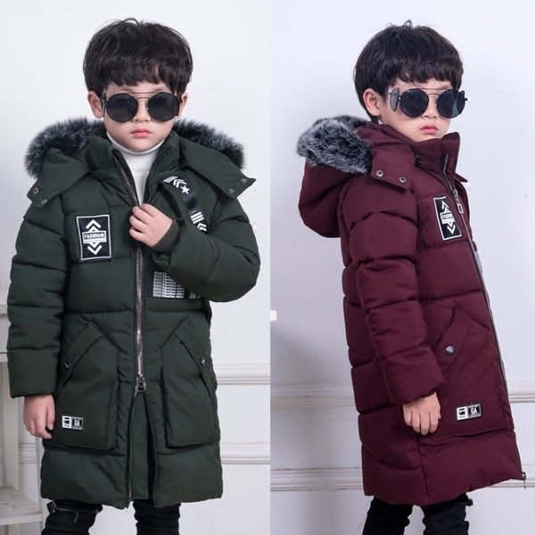 Детско зимно яке с пух в няколко цвята