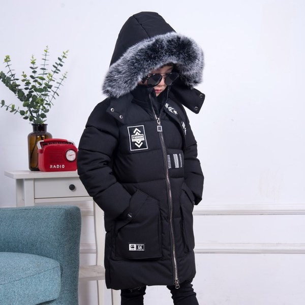 Детско зимно яке с пух в няколко цвята